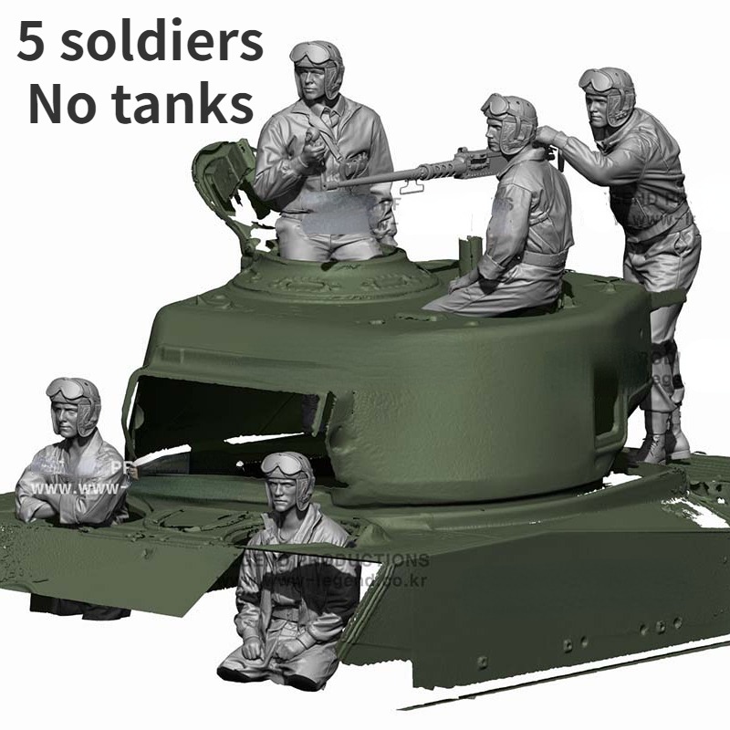 Model Kit Ww2 - 1/16 مقياس الراتنج الجسم تجميعها أطقم