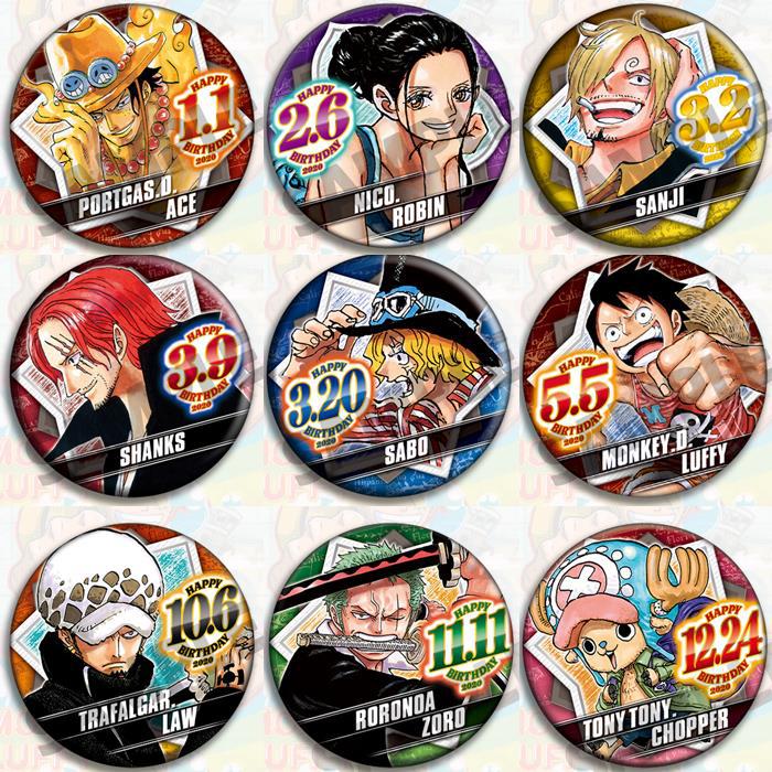 Model Kit One Piece Bandai - قطعة واحدة مجموعة شارات أنيمي البضائع