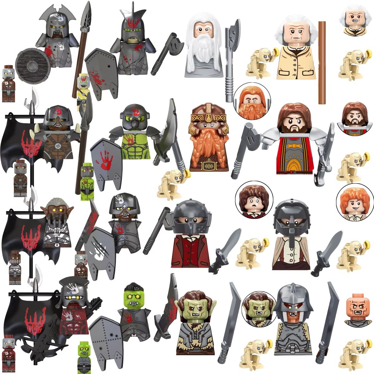 Model Kit Knight - صندوق مفاجآت TV6410، ألعاب شخصيات صغيرة،