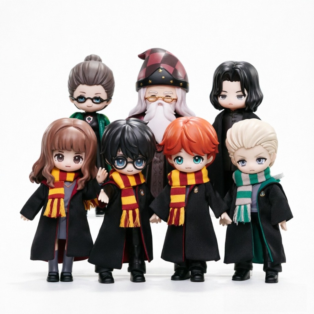 Model Kit Harry Potter - مجسم هاري بوتر الحجري السحري BJD