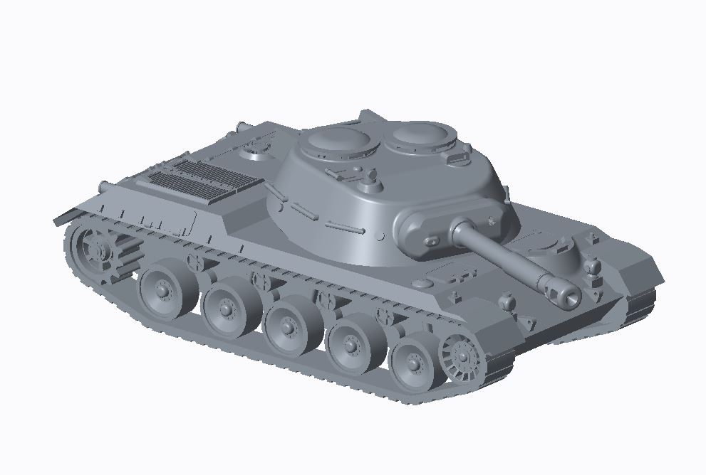 Model Kit Ww2 - طقم نموذج خزان خفيف ، مقياس