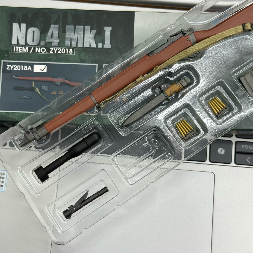 Model Kit Figure - نموذج بندقية لي-إنفيلد رقم 4 إم