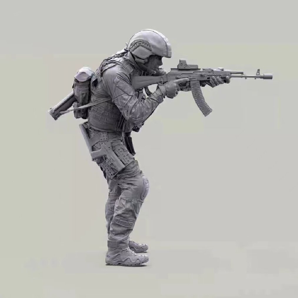 Model Kit Ww2 - 1:35 أطقم منمذجة الراتنج عدة 35730
