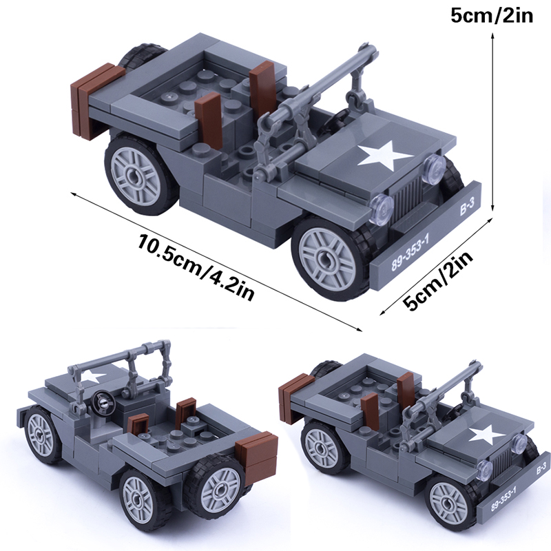 Model Kit Ww2 - MOC WW2 العسكرية الولايات المتحدة أرقام