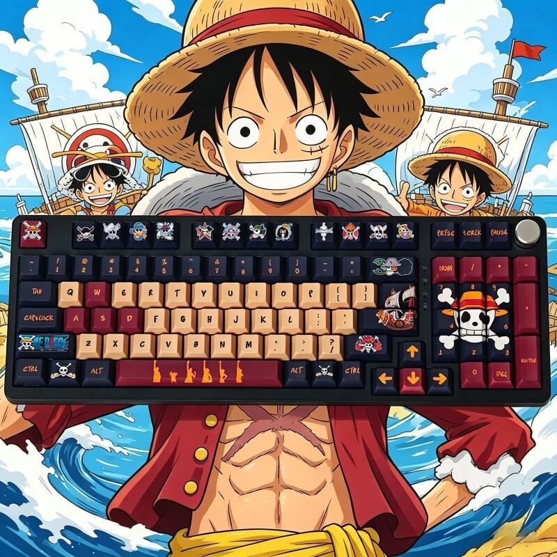 Model Kit One Piece Bandai - مجموعة أغطية مفاتيح بانداي ون بيس