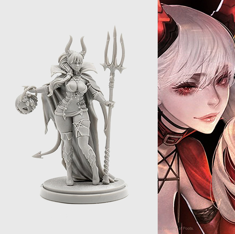 Model Kit Knight - طقم نموذج من الراتنج KINGDOM DEATH