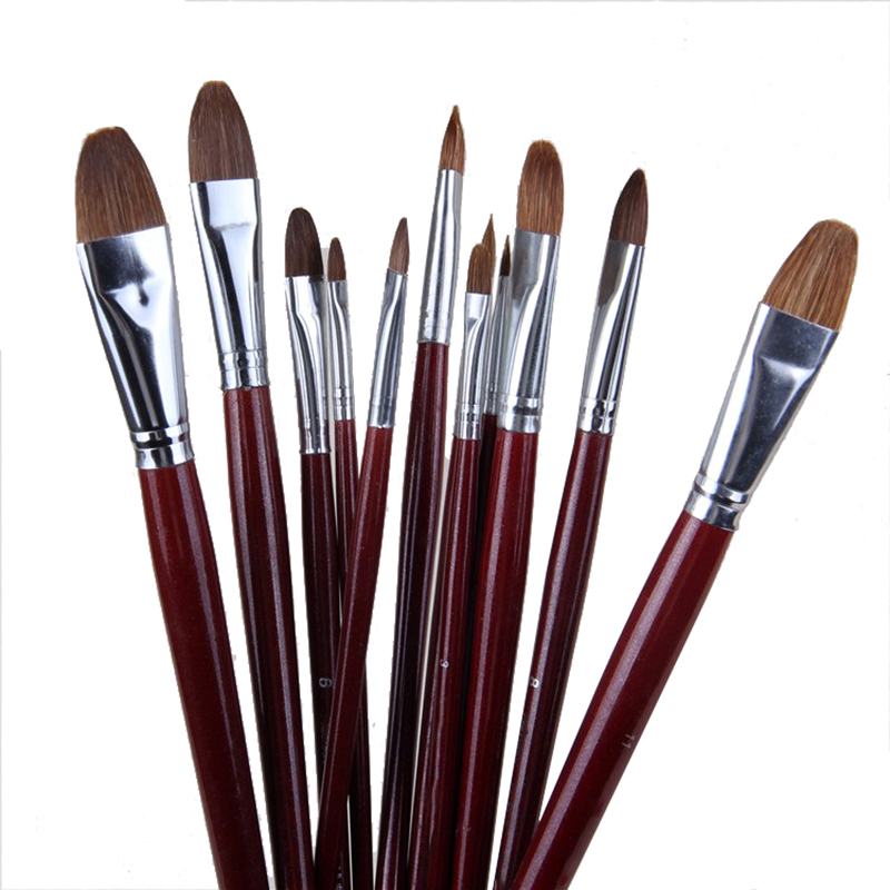 Model Kit Acrylic Paint - 6 قطعة/المجموعة عالية الجودة ابن عرس