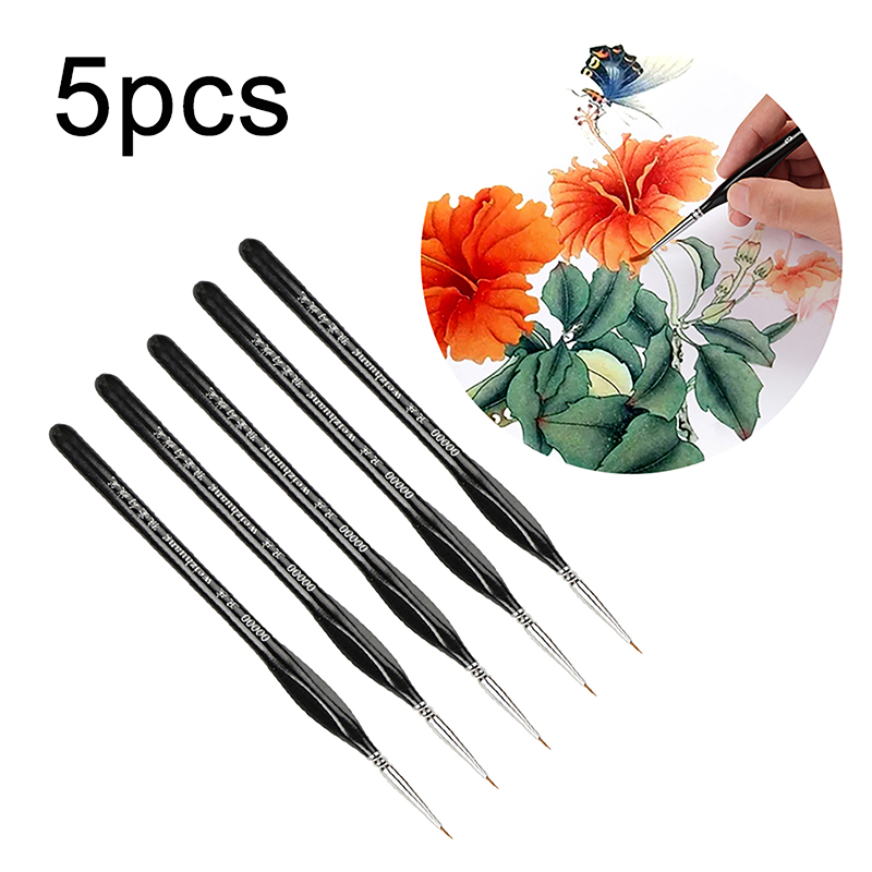 مجموعة فرش رسم دقيقة للغاية 5  - مراجعة Model Kit Acrylic Paint وسعره