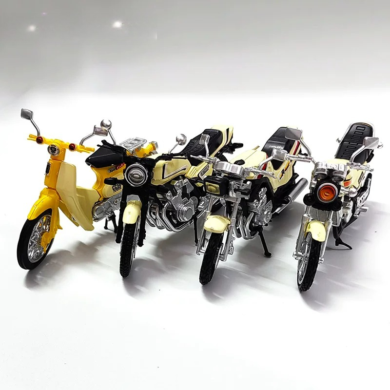 مجموعة من 4 قطع نماذج دراجات ن - مراجعة Model Kit Motor Nuclear وسعره