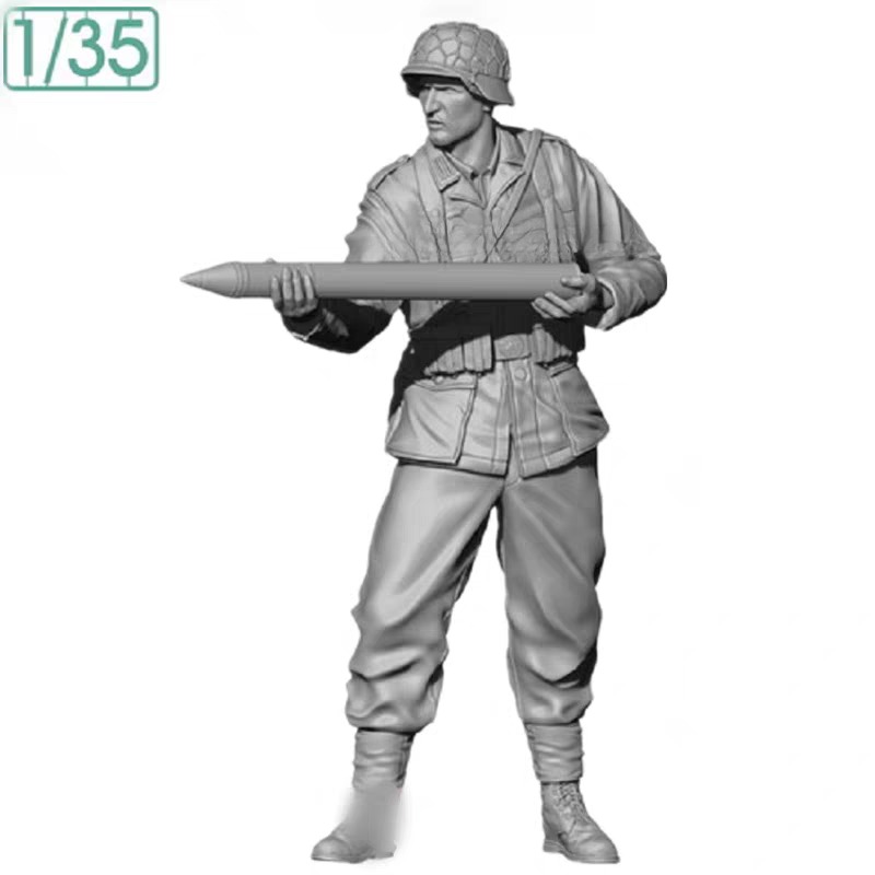 طقم نموذج 1:35 من الراتنج 3578 - مراجعة Model Kit Ww2 وسعره