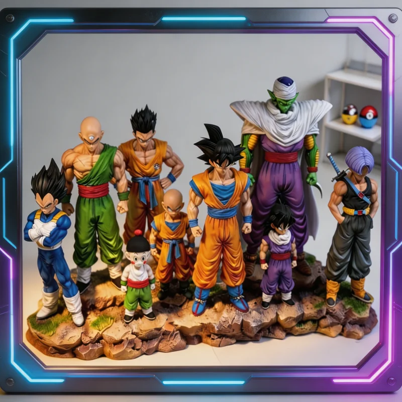 مجموعة شخصيات أنمي دراغون بول  - مراجعة Model Kit Dragon وسعره