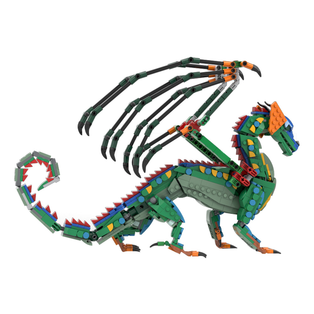 مكعبات بناء رين وينج من إم أو  - مراجعة Model Kit Dragon وسعره