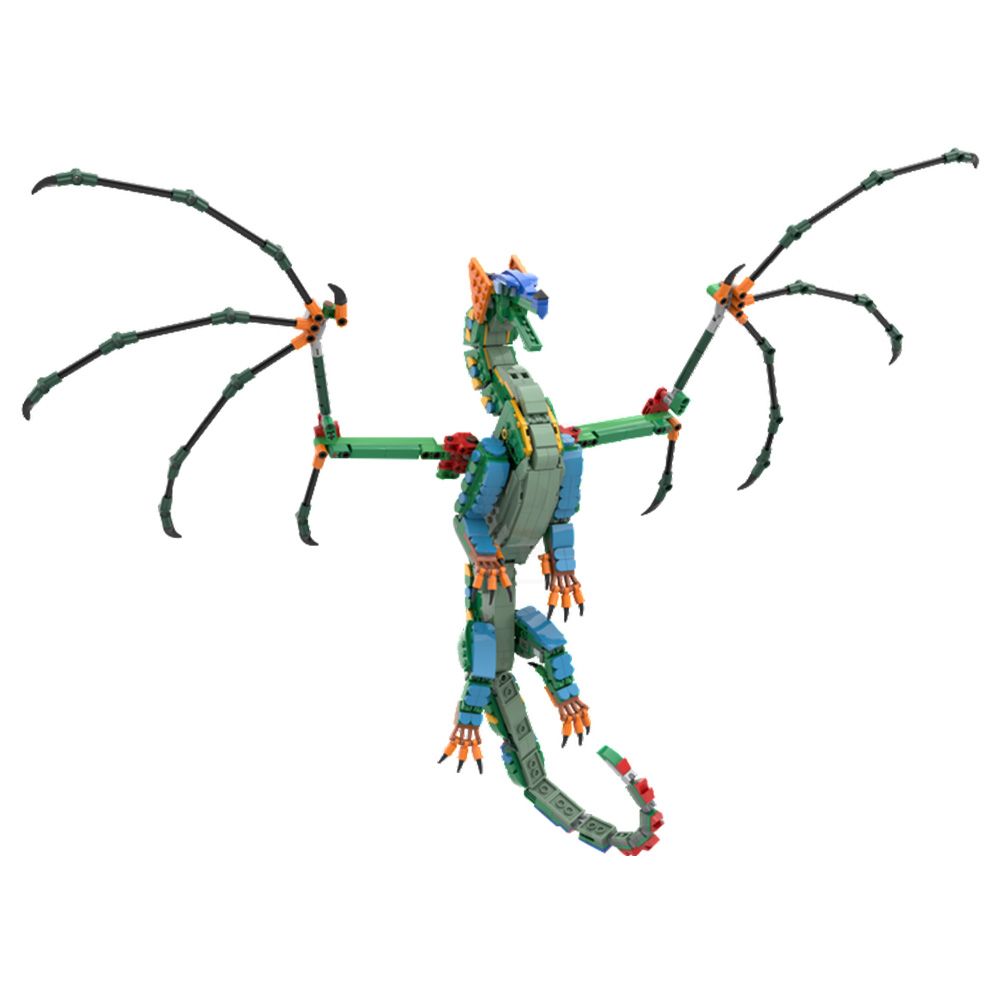 مكعبات بناء رين وينج من إم أو  - مراجعة Model Kit Dragon وسعره