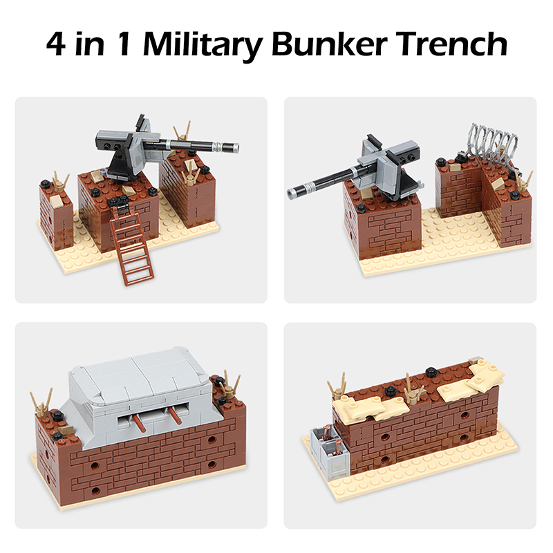 حار WW2 العسكرية خندق قبو الدف - مراجعة Model Kit Ww2 وسعره