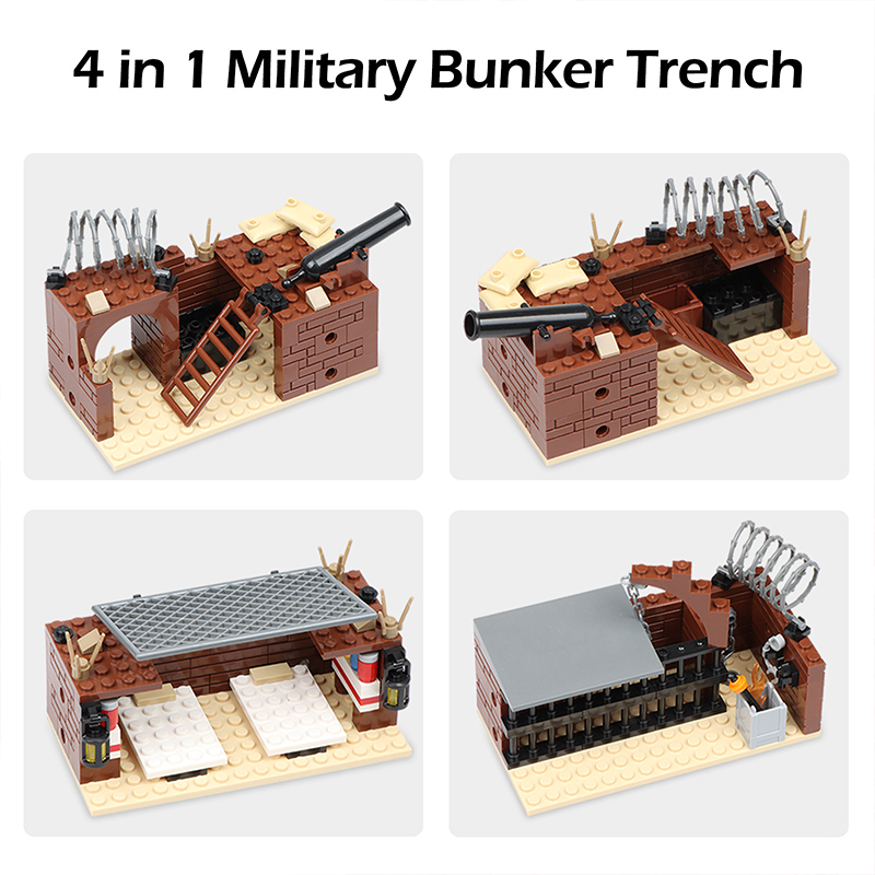 حار WW2 العسكرية خندق قبو الدف - مراجعة Model Kit Ww2 وسعره