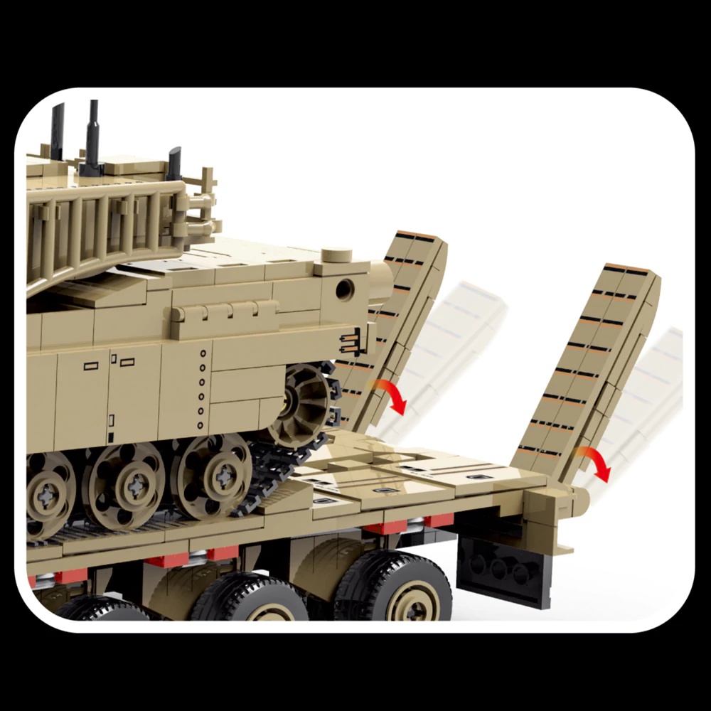مجموعة مكعبات بناء مركبة عسكري - مراجعة Model Kit Ww2 وسعره