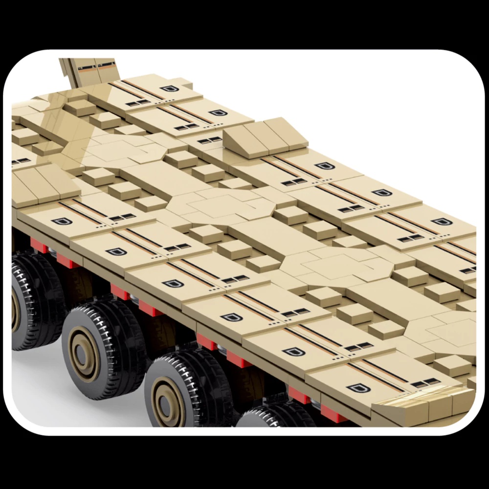 مجموعة مكعبات بناء مركبة عسكري - مراجعة Model Kit Ww2 وسعره
