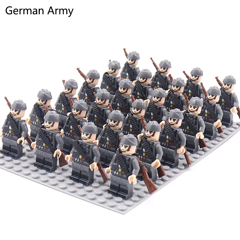 WW2 24 قطعة/الوحدة الجنود العس - مراجعة Model Kit Ww2 وسعره