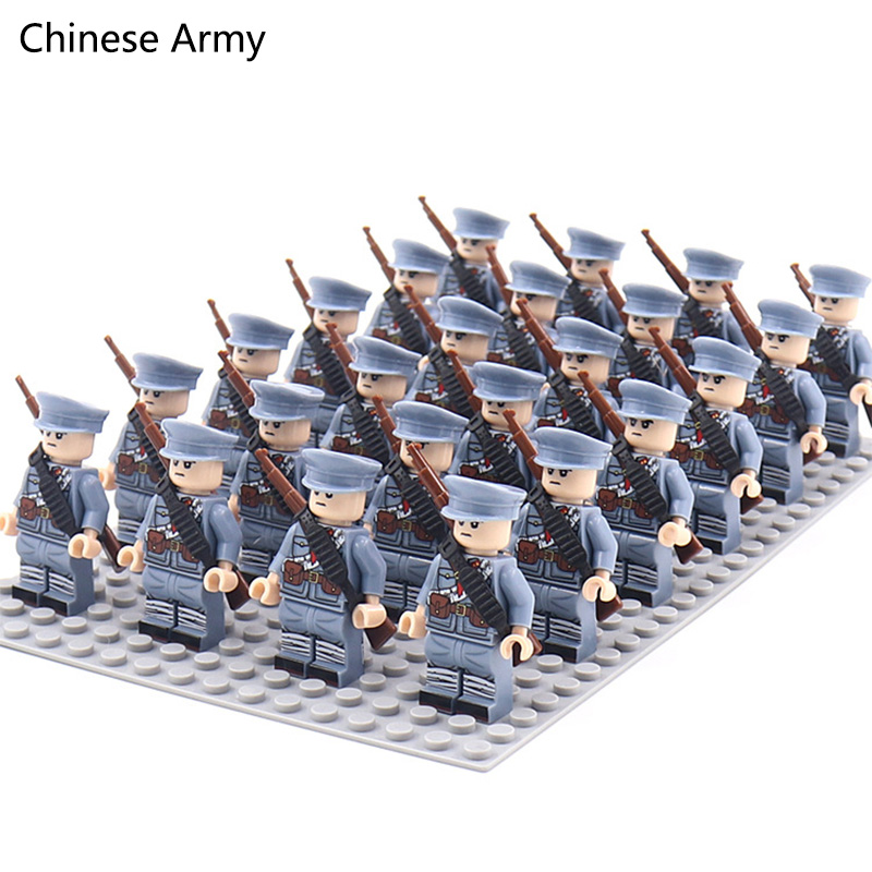 WW2 24 قطعة/الوحدة الجنود العس - مراجعة Model Kit Ww2 وسعره