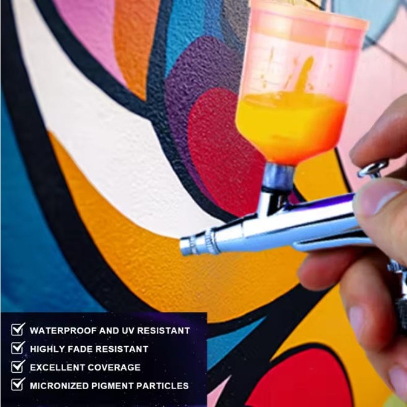مجموعة ألوان أكريليك مائية للر - مراجعة Model Kit Acrylic Paint وسعره