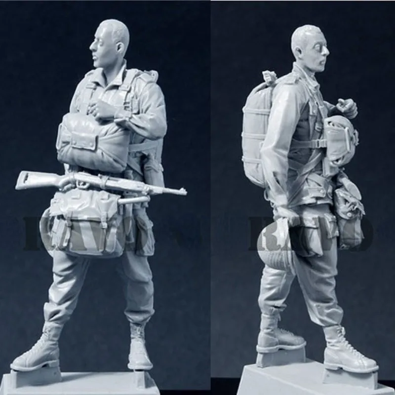 1/35 مقياس الراتنج الشكل التجم - مراجعة Model Kit Ww2 وسعره