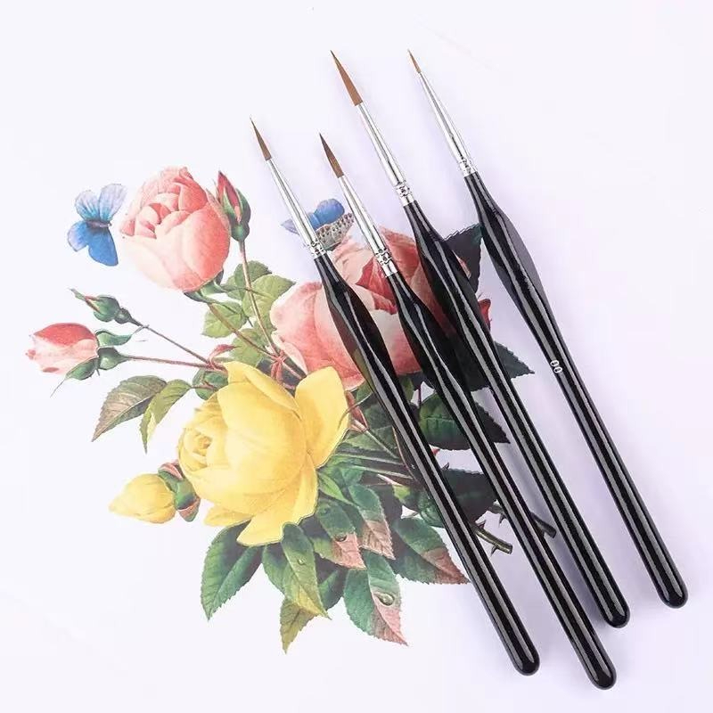 مجموعة فرش طلاء دقيقة للشعر ال - مراجعة Model Kit Acrylic Paint وسعره