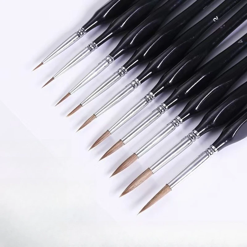 مجموعة فرش طلاء دقيقة للشعر ال - مراجعة Model Kit Acrylic Paint وسعره