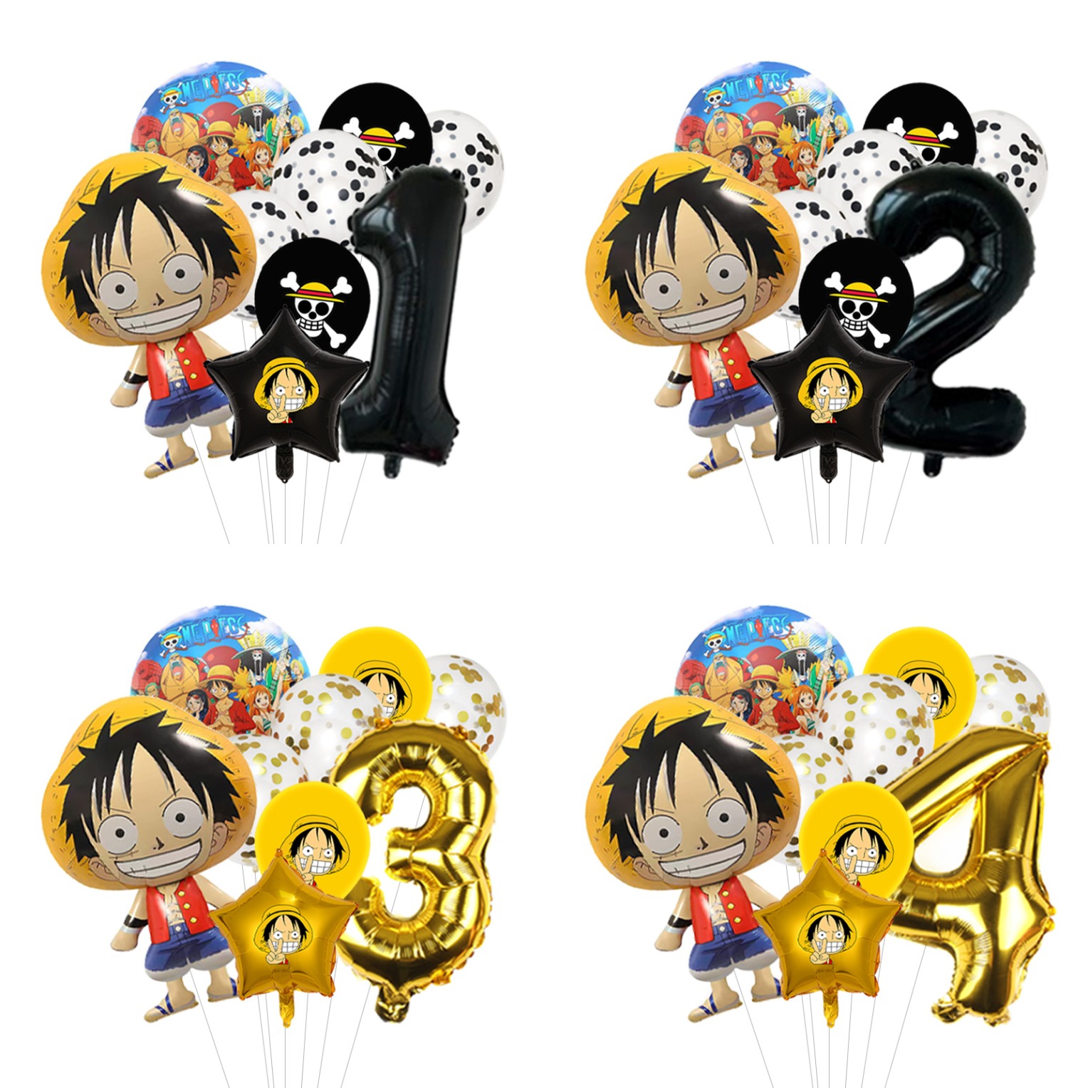 طقم بالونات عيد ميلاد ون بيس م - مراجعة Model Kit One Piece Bandai وسعره