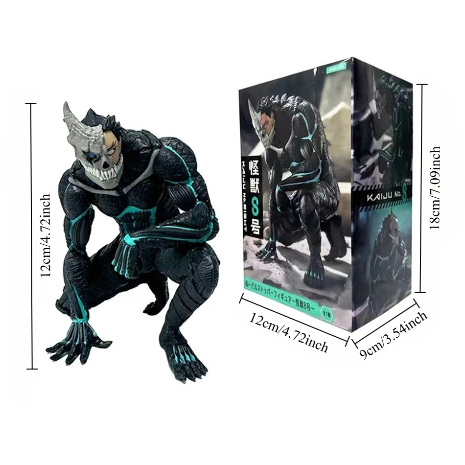 تمثال كايجو رقم 8 بطول 21 سم،  - مراجعة Model Kit Kaiju 8 وسعره