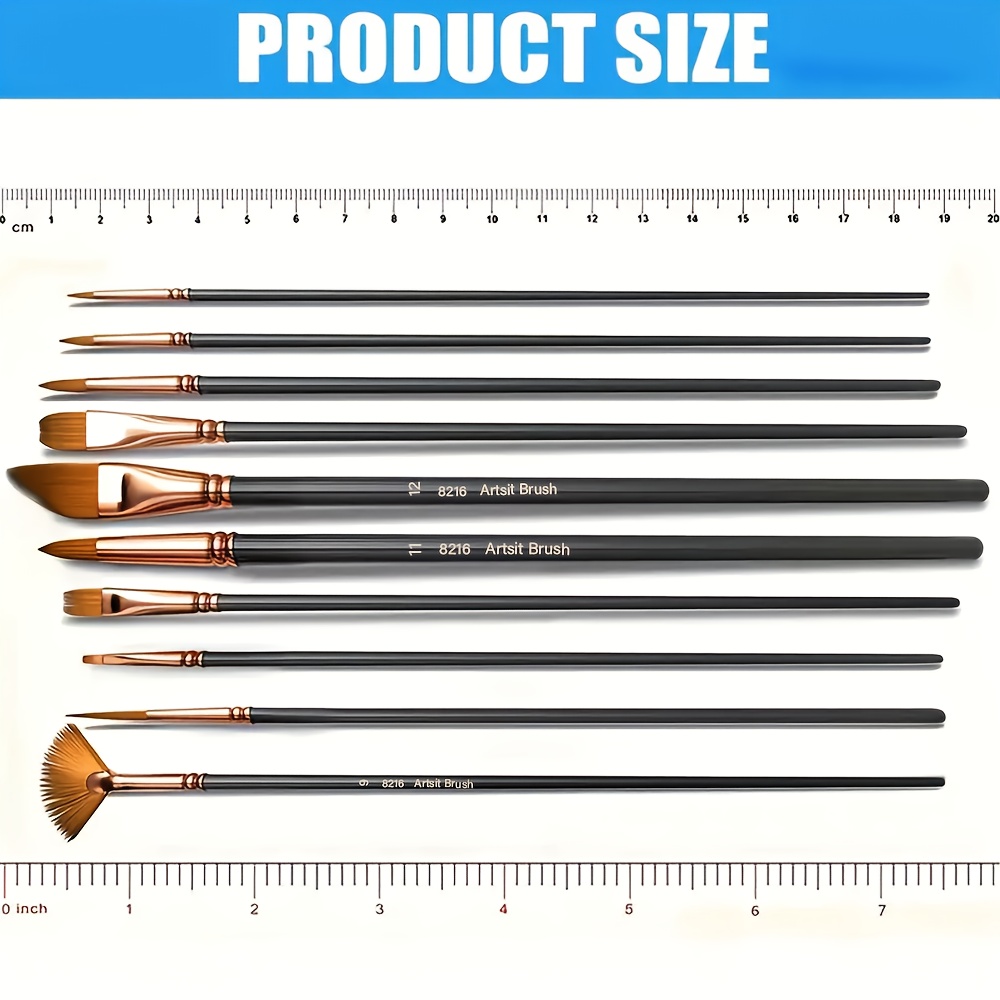 مجموعة فرش رسم احترافية مكونة  - مراجعة Model Kit Acrylic Paint وسعره