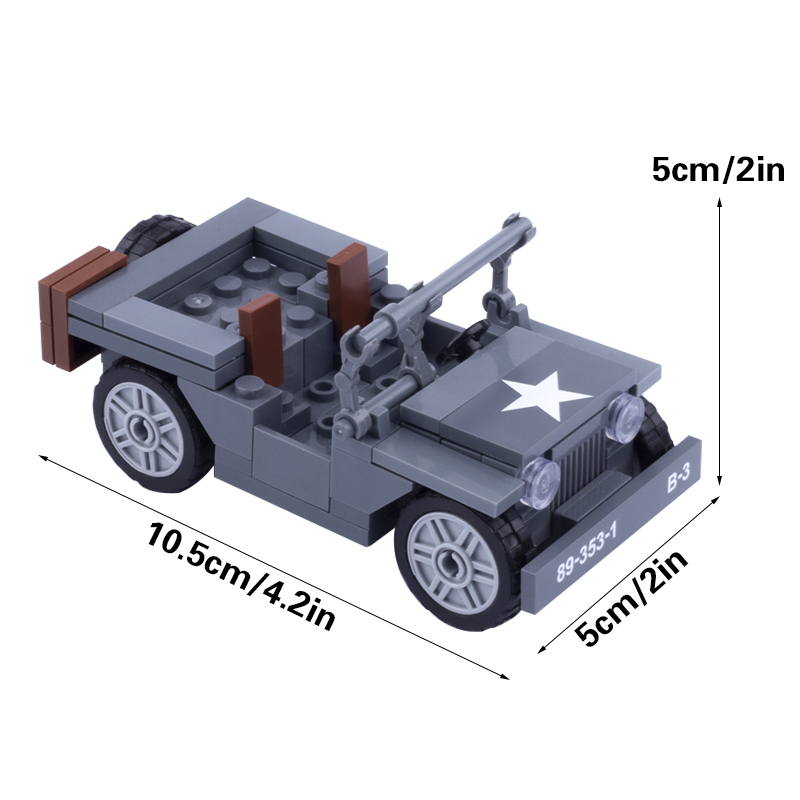 MOC WW2 العسكرية الولايات المت - مراجعة Model Kit Ww2 وسعره