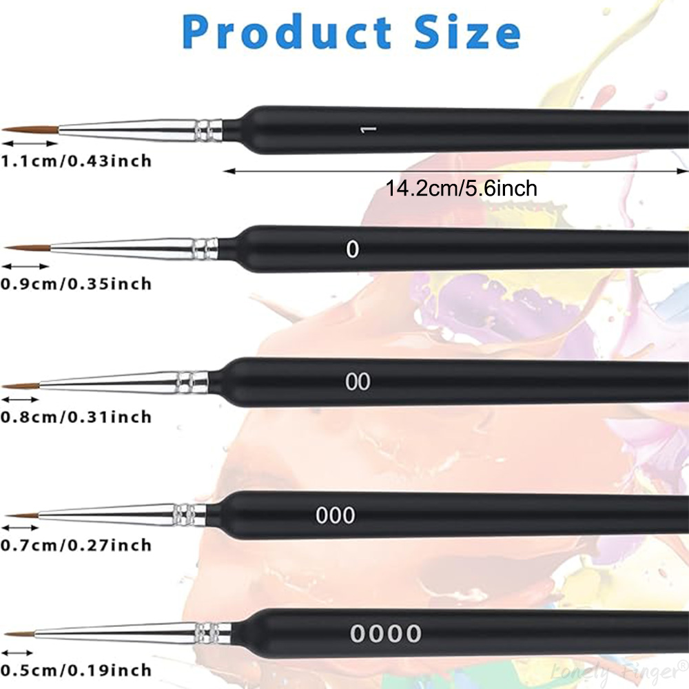 مجموعة فرش الطلاء 5/11 قطعة، ف - مراجعة Model Kit Acrylic Paint وسعره