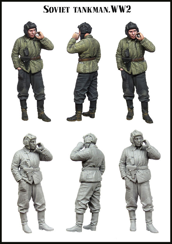 طقم نماذج من الراتنج - دبابات  - مراجعة Model Kit Ww2 وسعره