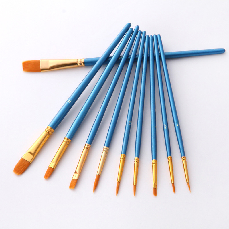 مجموعة فرش طلاء فنية من النايل - مراجعة Model Kit Acrylic Paint وسعره