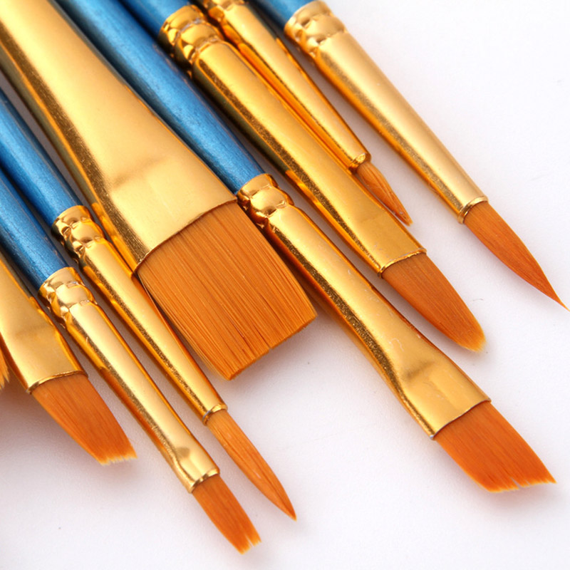 مجموعة فرش طلاء فنية من النايل - مراجعة Model Kit Acrylic Paint وسعره