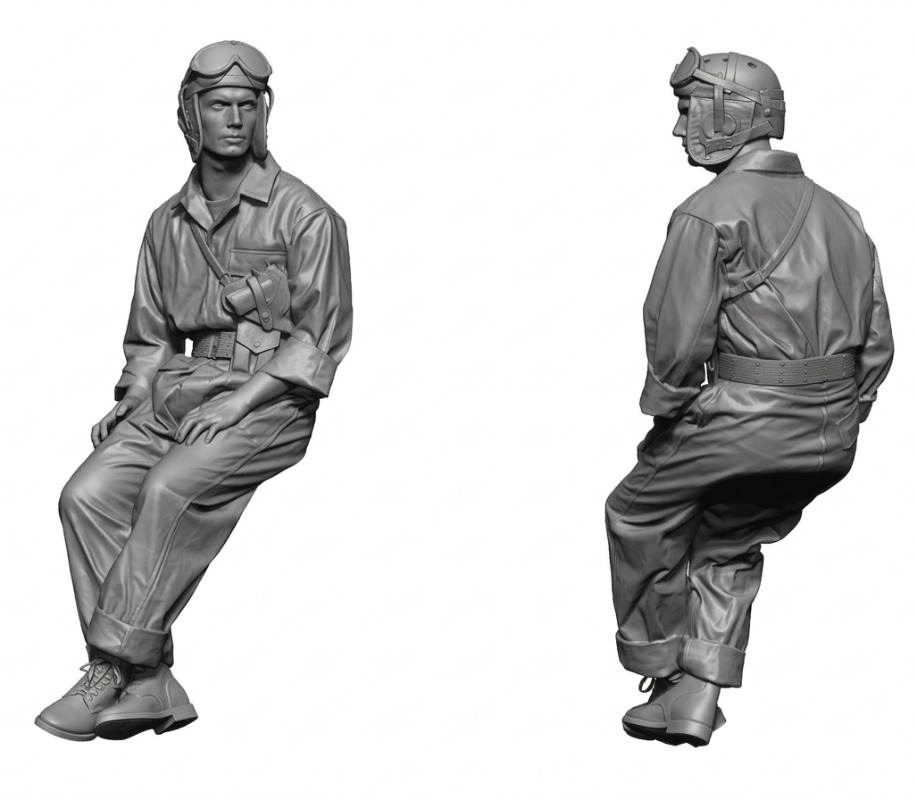 نموذج مجسم مصبوب من الراتنج بم - مراجعة Model Kit Ww2 وسعره