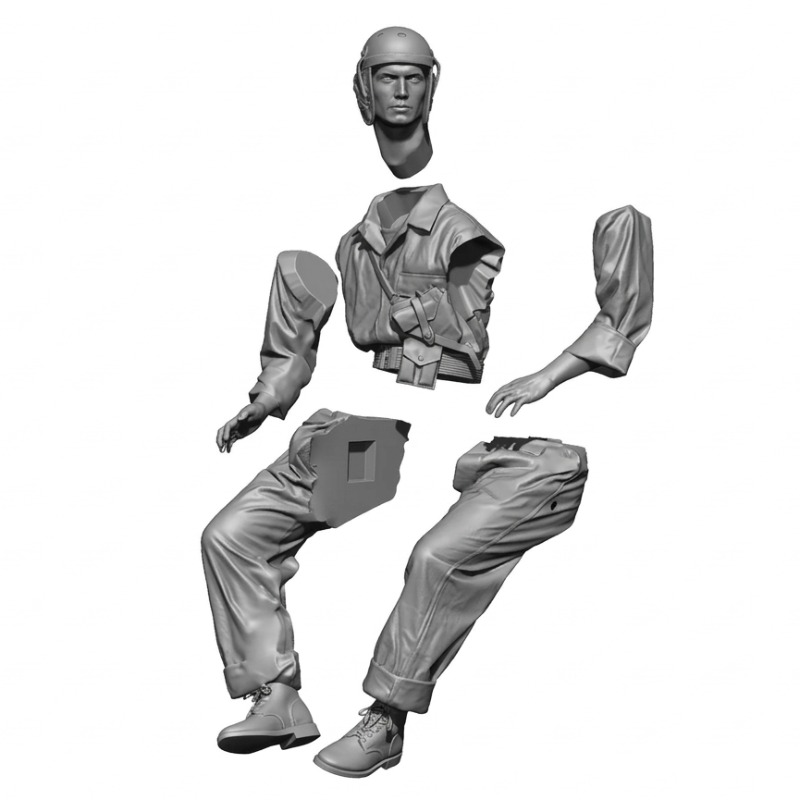 نموذج مجسم مصبوب من الراتنج بم - مراجعة Model Kit Ww2 وسعره