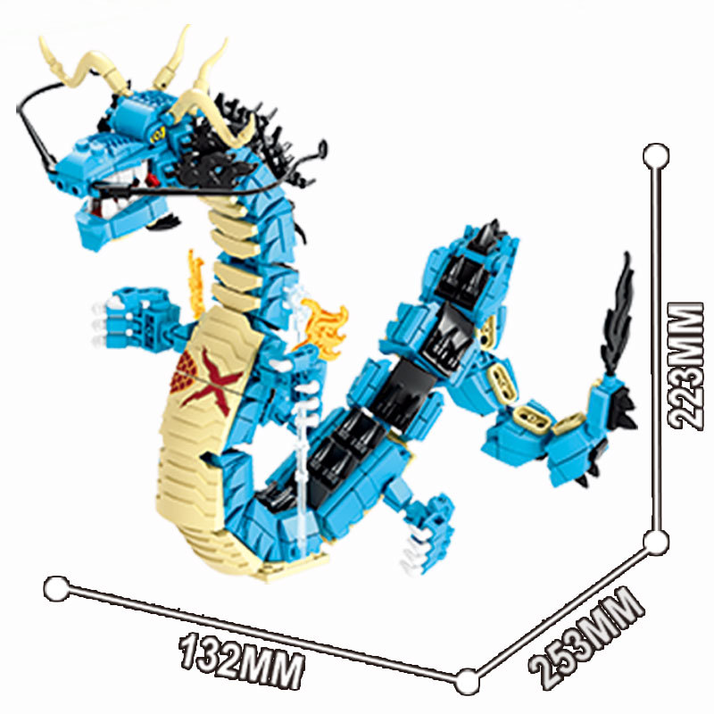 قطعة واحدة اللبنات صندوق أعمى  - مراجعة Model Kit Dragon وسعره